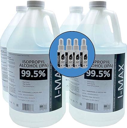 Amazon Gallons Of Usp Grade High Purity Isopropyl Alcohol