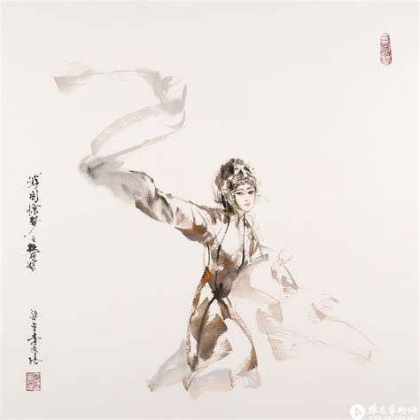 杜丽娘戏曲人物作品在线展李文培作品展李文培在线作品李文培官方网站 雅昌艺术家网