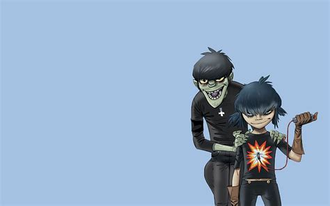 Murdoc And Cyborg Noodle Gorillaz Noodle HD Wallpaper Pxfuel