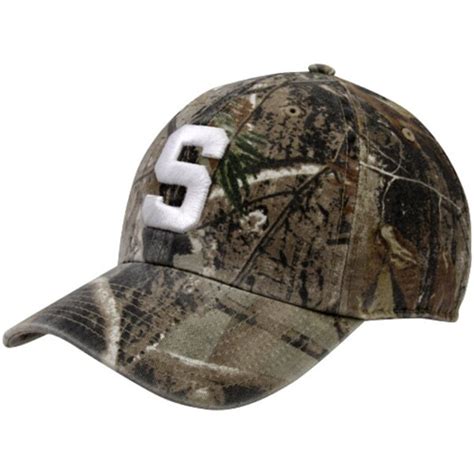 47 Brand Michigan State Spartans Clean Up Adjustable Hat Realtree