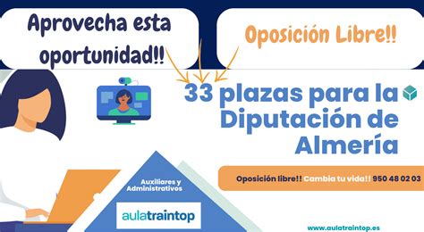 La Diputaci N De Almer A Convoca Plazas Entre Auxiliares Y