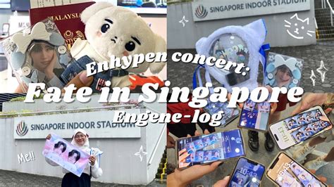 Engene Log Enhypen Concert Vlog Fate Tour In