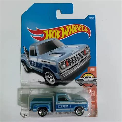 Hot Wheels Dodge Lil Red Express Truck Trucks Azul Meses