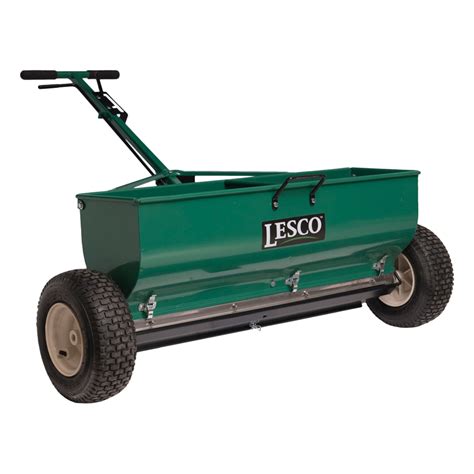 Lesco Drop Spreader Commercial 120 Lb Capacity Siteone