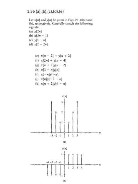 Solved 156 A B C D E Let X N And Y N Be