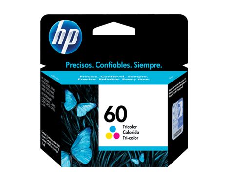 Cartucho De Tinta HP 60 Tricolor Original CC643WL Tienda HP