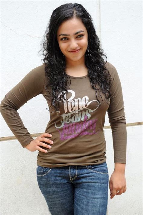 Actress Nitya Menon New Hot Photo Stills Fdpixer