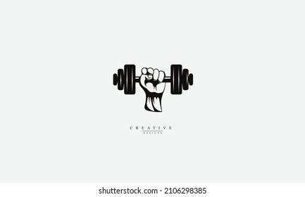 Warrior Fitness Gym Logo Design Template Stock Vector Royalty Free