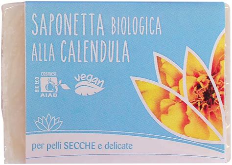 Saponetta Eco Bio Alla Calendula Fior Di Loto Bio Eco Cosmesi Aiab