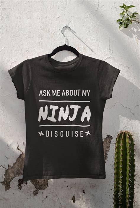 Ask Me About My Ninja Disguise Svg Ninja Face Mask Svg Ninja Etsy