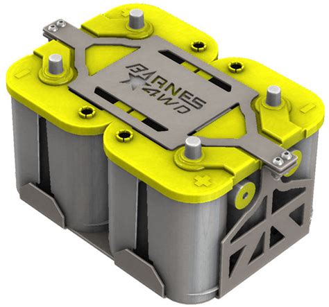 Barnes 4wd 3478 Optima Dual Battery Box