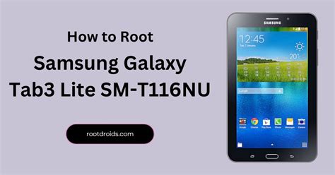 How To Root Galaxy Tab3 Lite SM T116NU Odin Tool