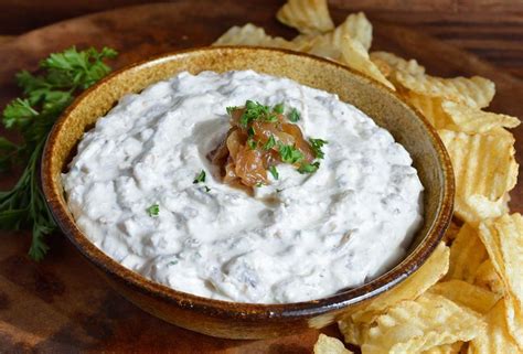 French Onion Dip Recipe - WonkyWonderful