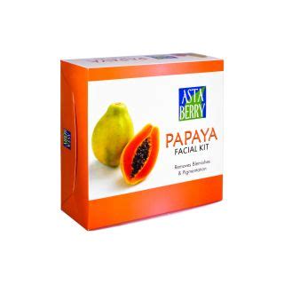 Astaberry Papaya Facial Kit Set Of In India Shopclues Online