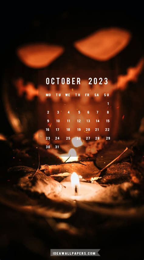 October Calendar Ideas : Halloween Jack-O-Lantern Wallpaper – Idea ...