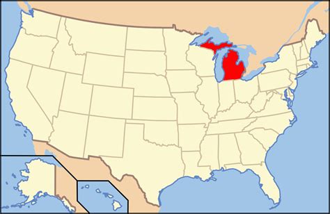 Upper Peninsula Michigan Cities Map