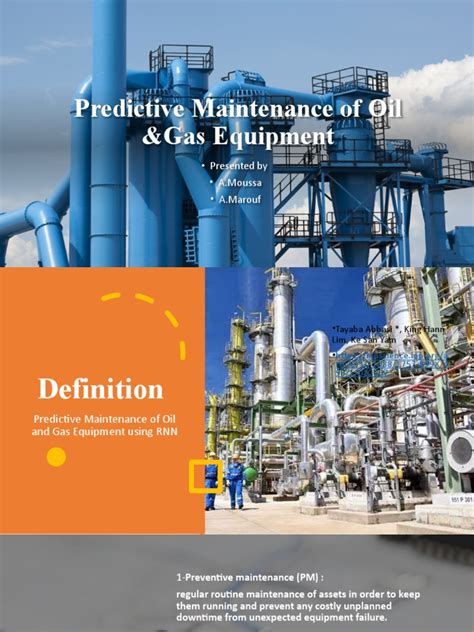 Predictive Maintenance In Oil And Gas Pdf Artificial Neural Network Applied Mathematics