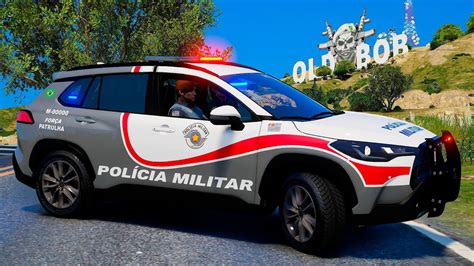 Persegui O Abordagem For A Patrulha Pmesp Gta Policial Youtube