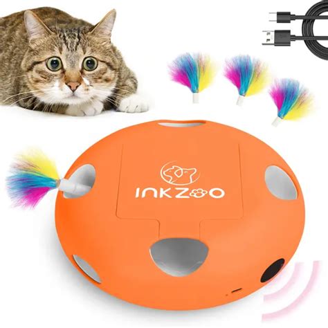 INKZOO‘s Engaging Smart Interactive Cat Toys for Indoor Cats - Exciting ...