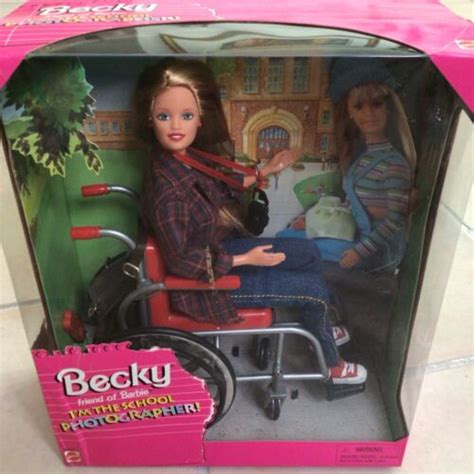 1998 Mattel Im The School Photographer Becky Friend Of Barbie 20202