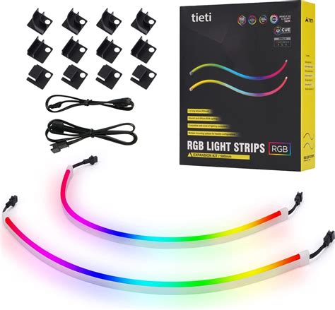 Amazon Speclux PC Addressable RGB LED Strip Lights Kit Magnetic