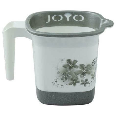 Joyo Better Home Grey Square Plastic Mug L Jiomart