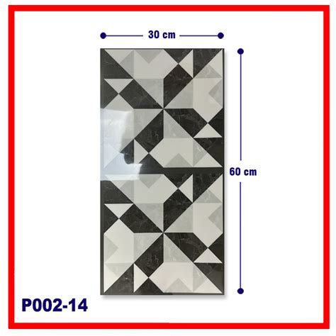 Jual Kaivan Paket Lembar Wallpaper D Motif Marble Ukuran X Cm