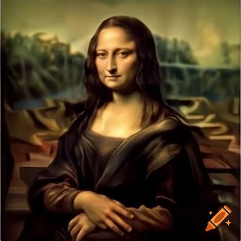 Photorealistic Depiction Of Mona Lisa With Realistic Features On Craiyon