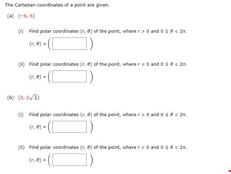 Solved Plot The Point Whose Polar Coordinates Are Given