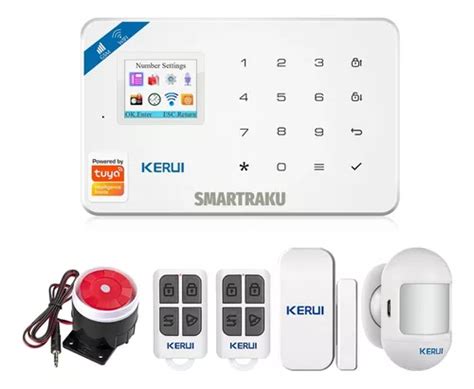 Alarma Kerui Inalambrica Wifi Tuya Smart Cuotas Sin Inter S