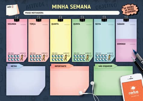 Modelos De Planners Para Voc Imprimir Gratuitamente