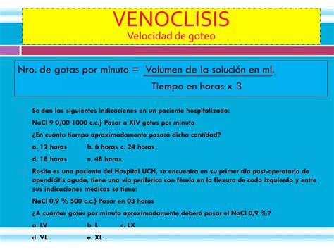 2011 3 Via Endovenosa Venoclisis Ppt