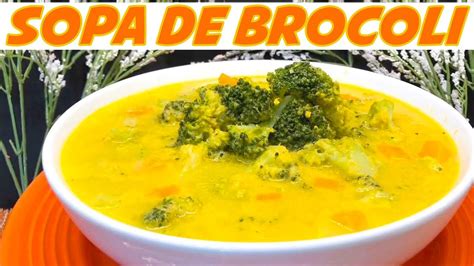 Sopa De Brocoli Youtube