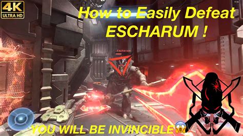 Halo Infinite Escharum Legendary How To Easy Defeat Escharum