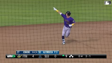 Walker Jenkins First Homer Of The Year Minnesota Twins