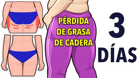 Ejercicios Para Quemar La Grasa De Las Caderas 3 Días En Casa Y Sin