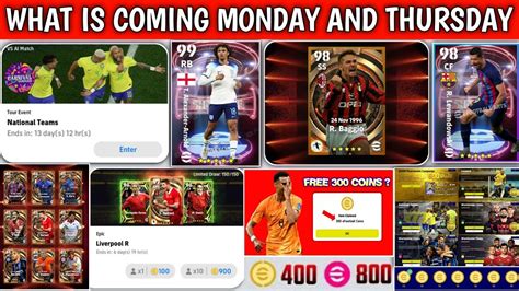 What Is Coming On Monday And Thursday In EFootball 2023 Mobile Free