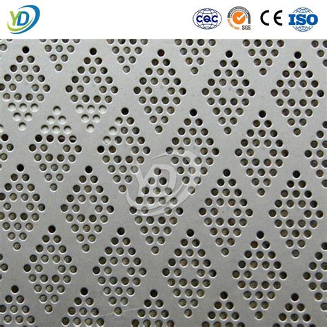 Yeeda Wire Mesh Perforated Metal Sheet Fence Special Hole Shape