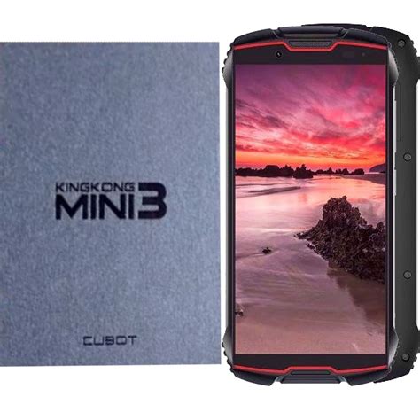 Buy Cubot KingKong Mini 3 4G LTE Red Black 128GB 6GB Dual Sim