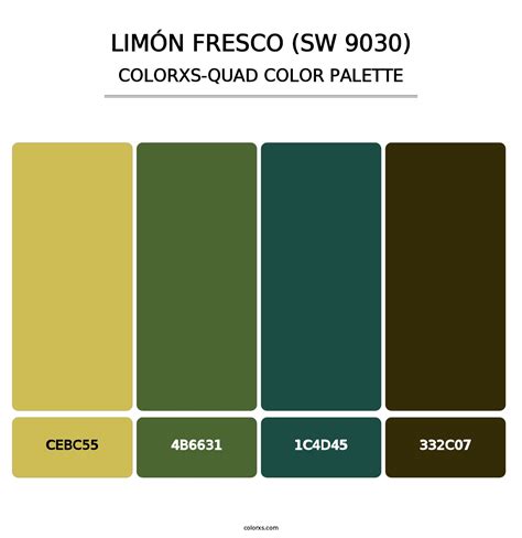 Sherwin Williams Lim N Fresco Sw Paint Coordinating Colors And