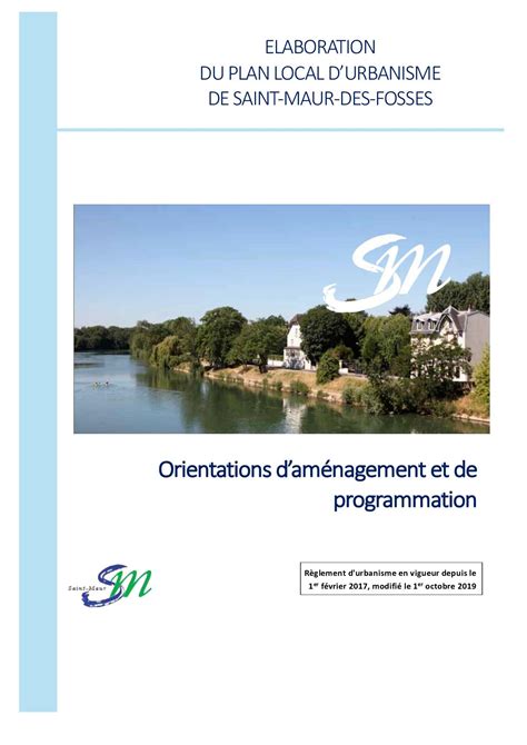 Calam O Oap Orientations D Am Nagement Et De Programmation