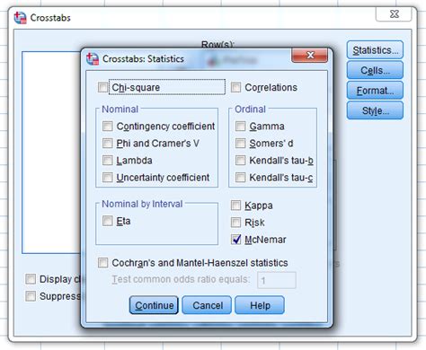 Reflections Of A Data Scientist R McNemar Test SPSS