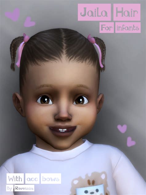 Jaila Hair For Infants The Sims Create A Sim Curseforge