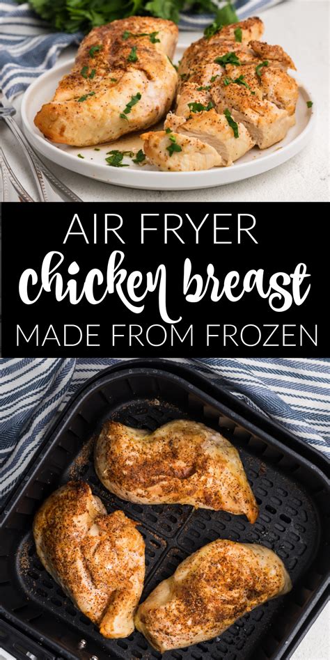 Frozen Chicken Breasts In The Air Fryer Pinkwhen