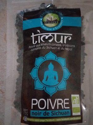 Poivre De Sichuan Bio Timur Sachet Ecoid Es G