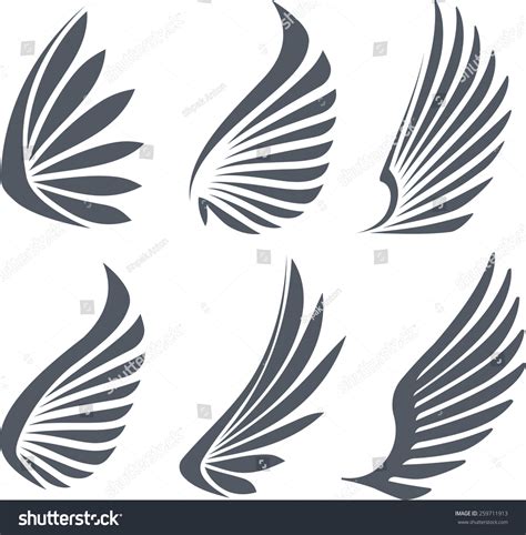 58 336 Stylized Wing Images Stock Photos Vectors Shutterstock