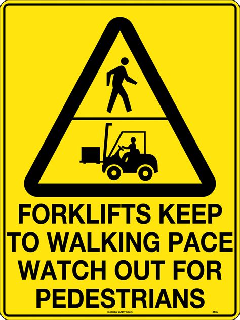 Forklift Warning Signs