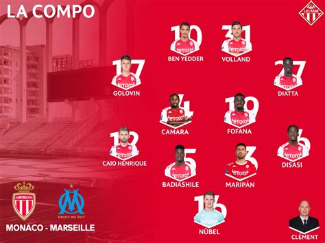 Lig Asm On Twitter La Composition Pour Ce Choc Face L