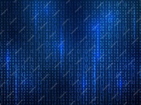 premium vector binary code design illustration