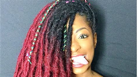 Individual Crochet Braids Locs Using 2 Methods Youtube